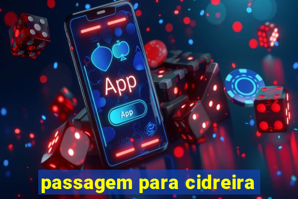 passagem para cidreira