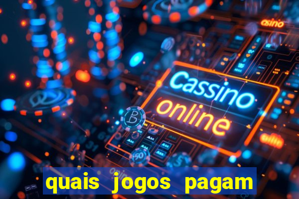 quais jogos pagam de verdade no pix