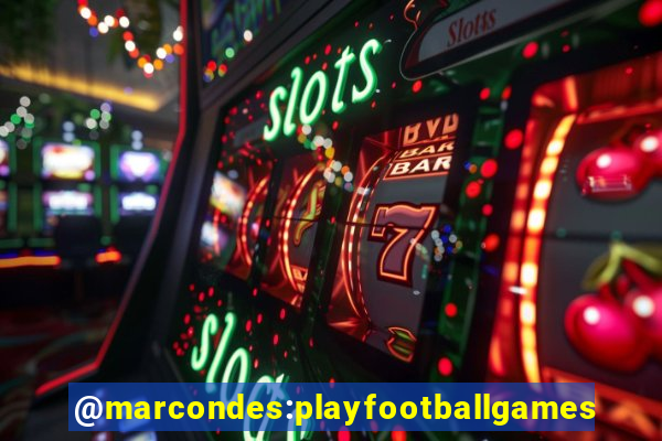 @marcondes:playfootballgames bingo football