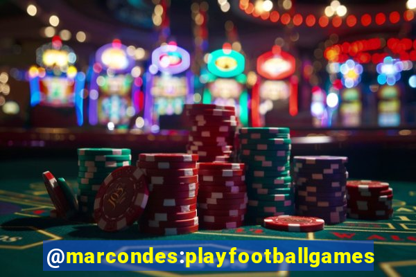 @marcondes:playfootballgames bingo football