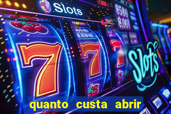 quanto custa abrir um cassino online