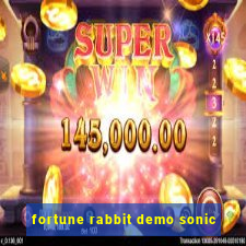 fortune rabbit demo sonic