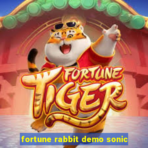 fortune rabbit demo sonic