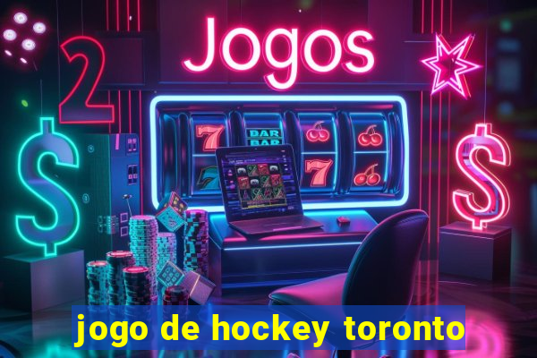 jogo de hockey toronto