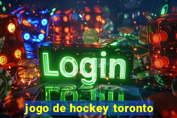 jogo de hockey toronto