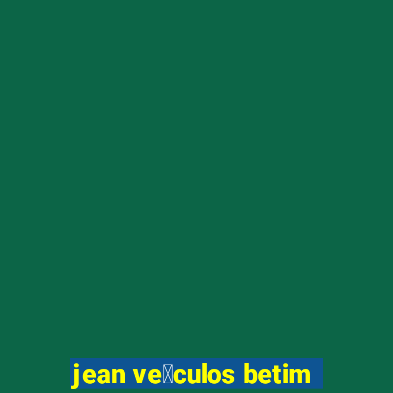 jean ve铆culos betim