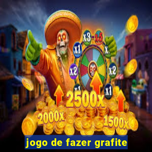 jogo de fazer grafite