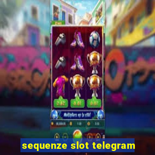 sequenze slot telegram