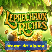 arame de alpaca