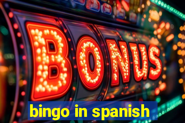 bingo in spanish