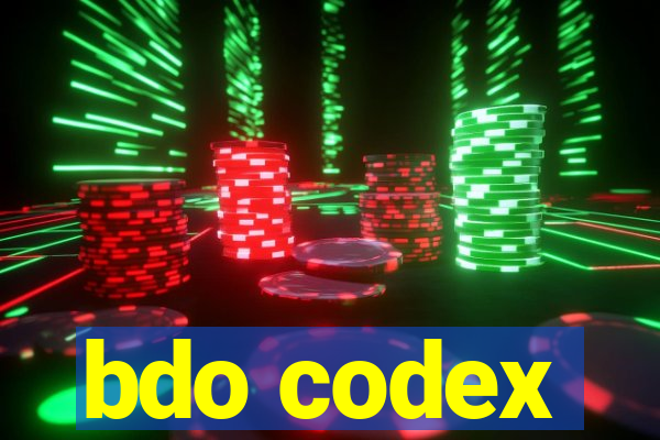 bdo codex