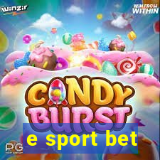 e sport bet