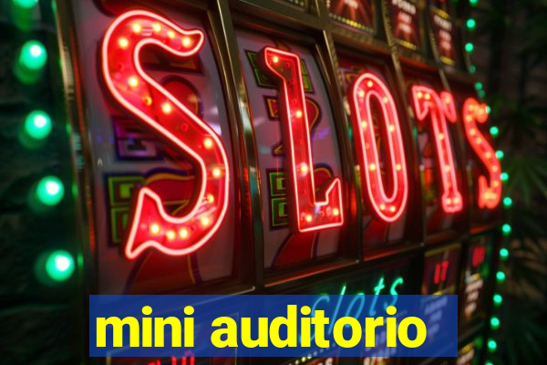 mini auditorio