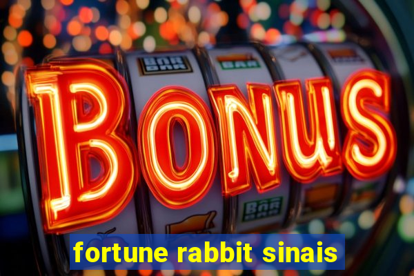 fortune rabbit sinais