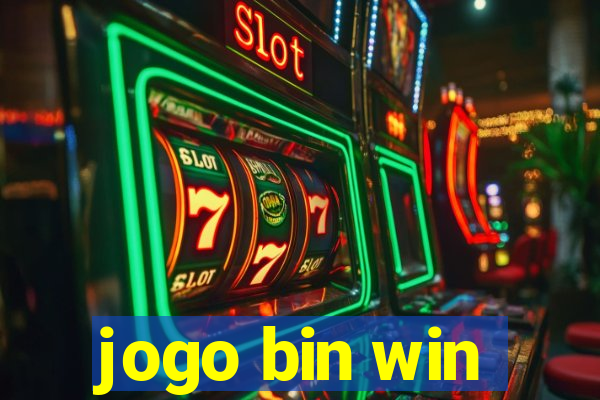 jogo bin win