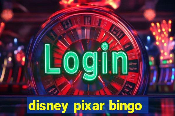 disney pixar bingo