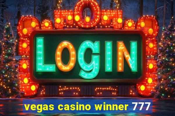 vegas casino winner 777