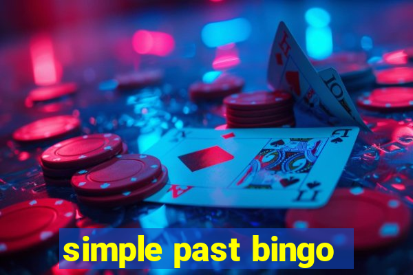 simple past bingo