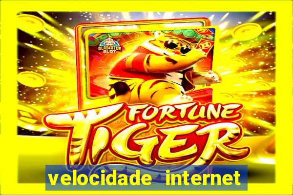 velocidade internet para jogar online