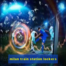 milan train station lockers