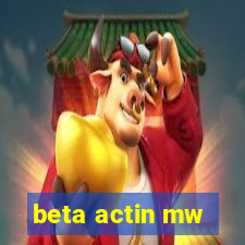 beta actin mw