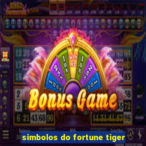 simbolos do fortune tiger