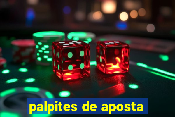 palpites de aposta