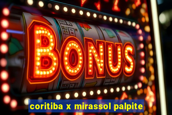 coritiba x mirassol palpite