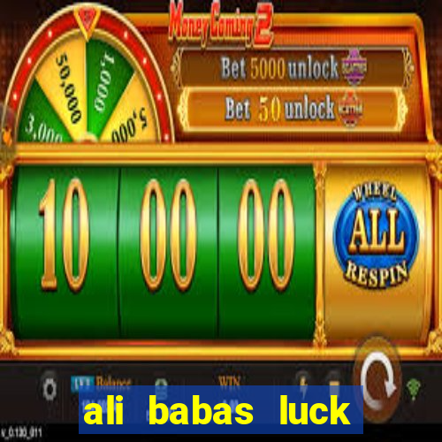 ali babas luck megaways slot online