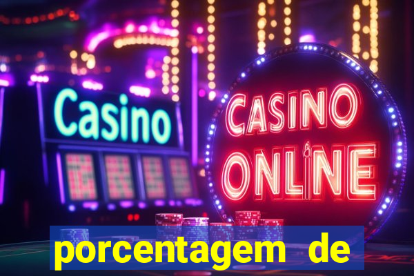 porcentagem de jogos pagantes slots