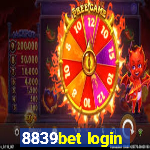 8839bet login