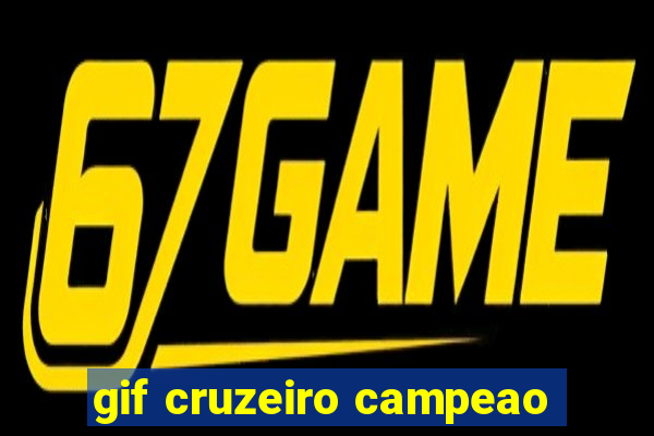 gif cruzeiro campeao