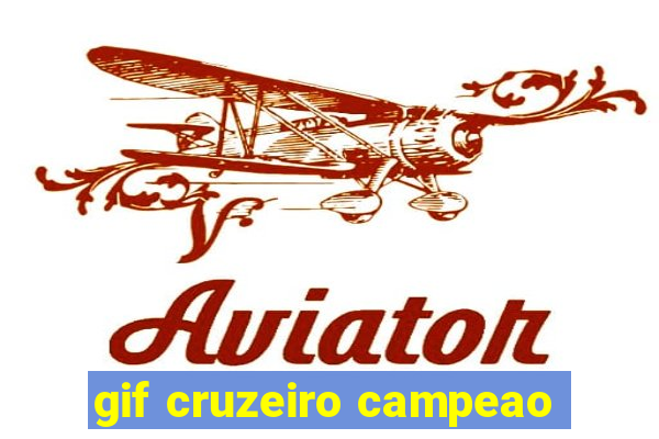 gif cruzeiro campeao