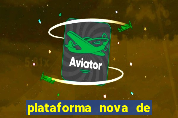 plataforma nova de 3 reais