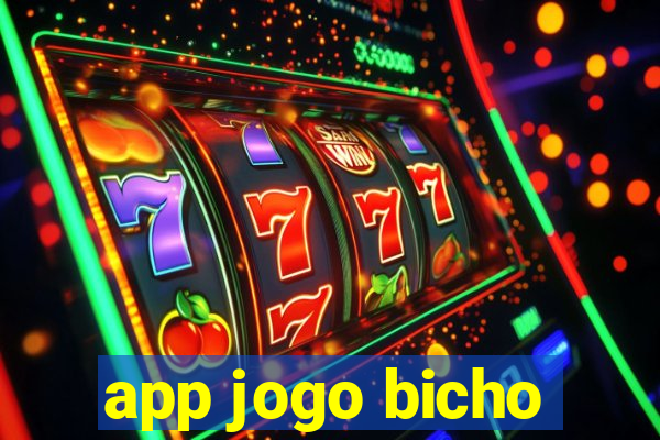 app jogo bicho