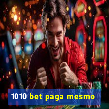 1010 bet paga mesmo