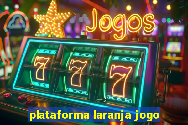 plataforma laranja jogo