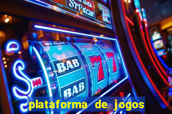 plataforma de jogos de aposta slots