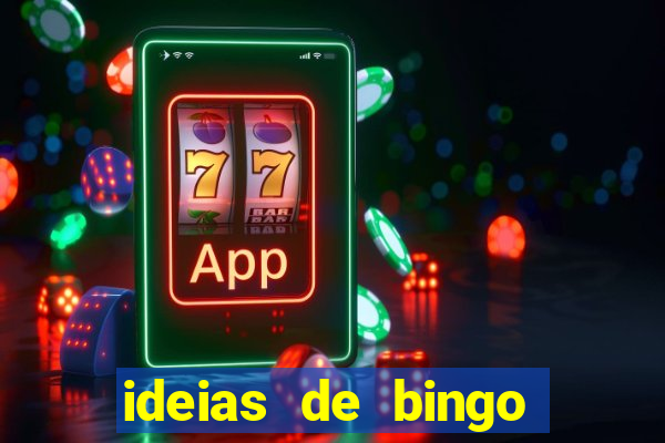 ideias de bingo para o natal