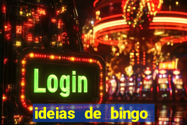 ideias de bingo para o natal