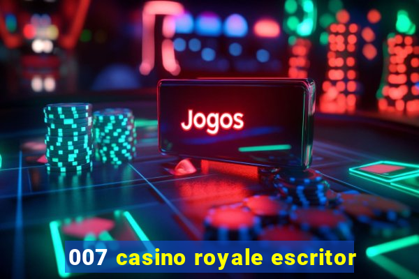 007 casino royale escritor