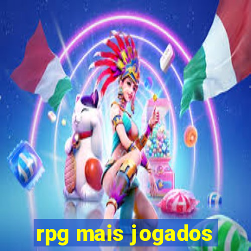 rpg mais jogados