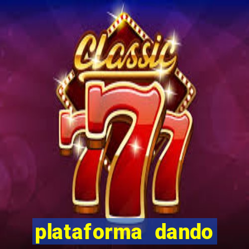 plataforma dando bonus no cadastro