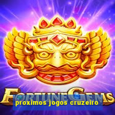 proximos jogos cruzeiro