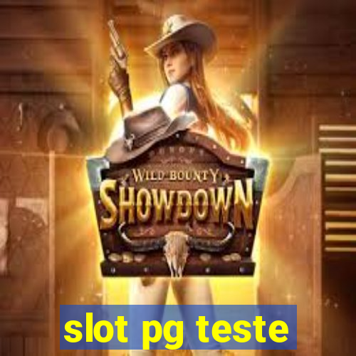 slot pg teste