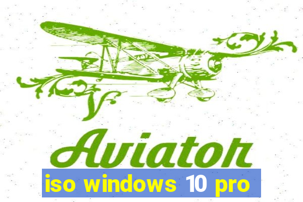 iso windows 10 pro