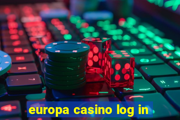 europa casino log in