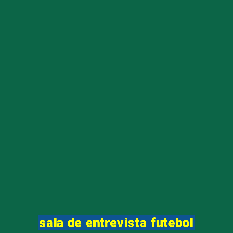 sala de entrevista futebol