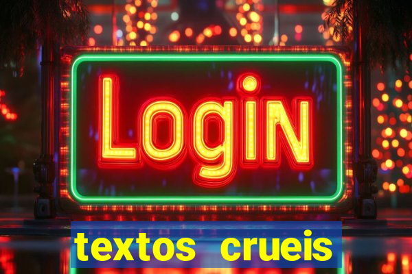 textos crueis demais pdf