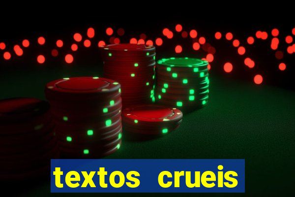 textos crueis demais pdf